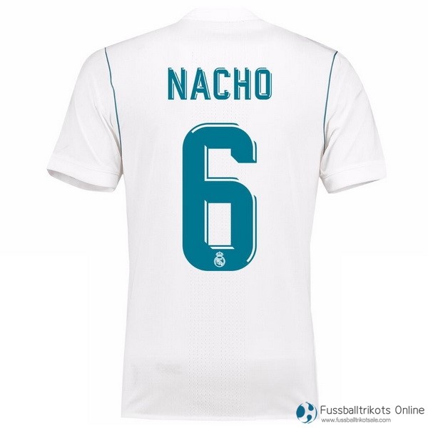 Real Madrid Trikot Heim Nacho 2017-18 Fussballtrikots Günstig